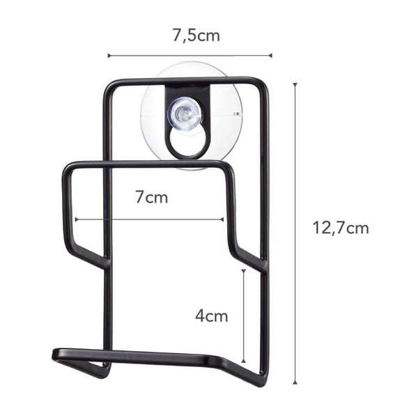 Črno držalo za gobo YAMAZAKI Tower-image-2