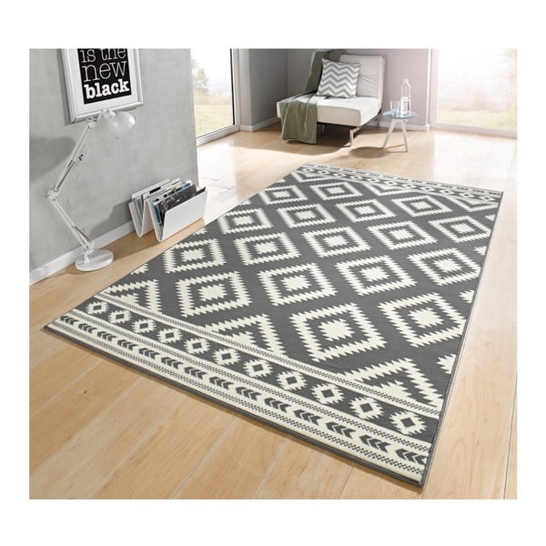 Siva preproga Hanse Home Gloria Ethno, 120 x 170 cm-image-1