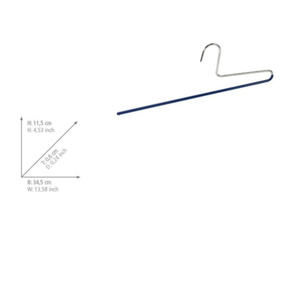 Plastični obešalniki za hlače v kompletu 5 kosov Baggy - Wenko-image-1