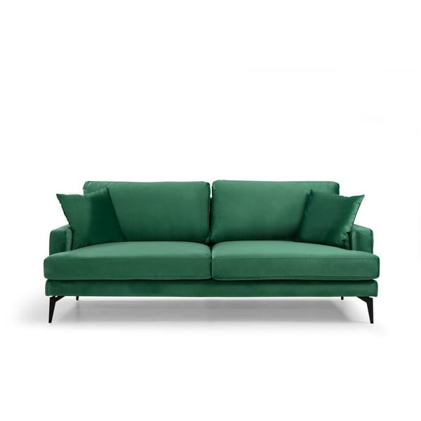 Zelena sedežna garnitura 205 cm Papira – Balcab Home