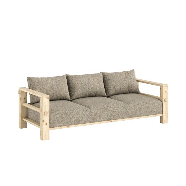 Siva sedežna garnitura 225 cm Bare – Karup