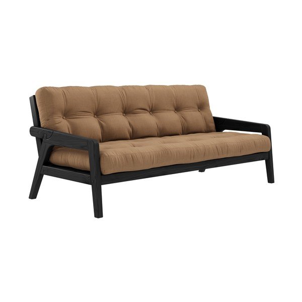 Raztegljiv kavč Karup Design Grab Black/Mocca-image-3