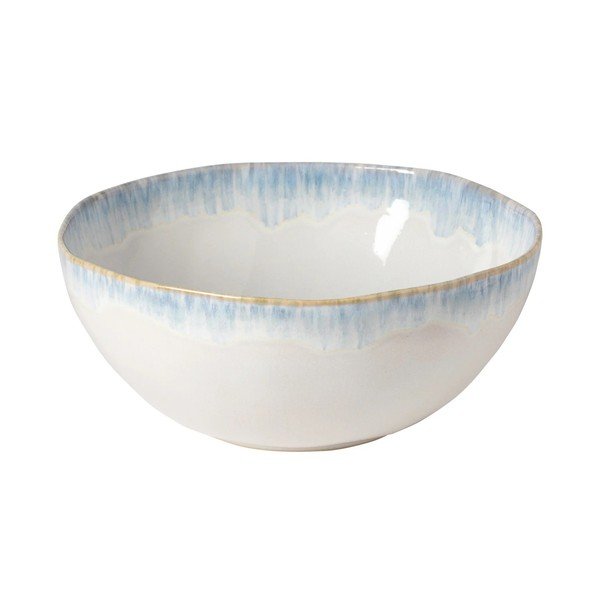 Bela/modra skleda iz kamenine ø 28 cm Brisa – Costa Nova