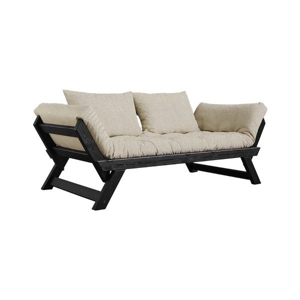 Raztegljiv kavč Karup Design Bebop Black/Linen Beige-image-3