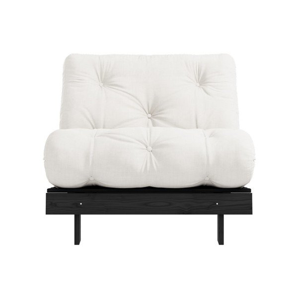 Raztegljiv fotelj Karup Design Roots Black/Creamy-image-1