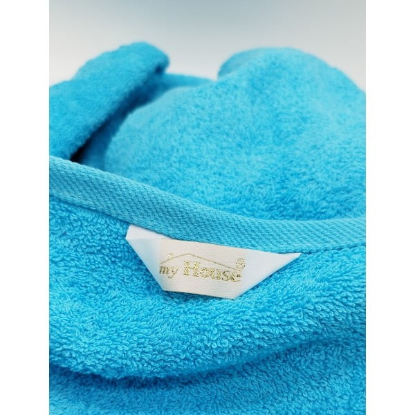 Turkizna brisača za plažo 100x180 cm Big - My House-image-1