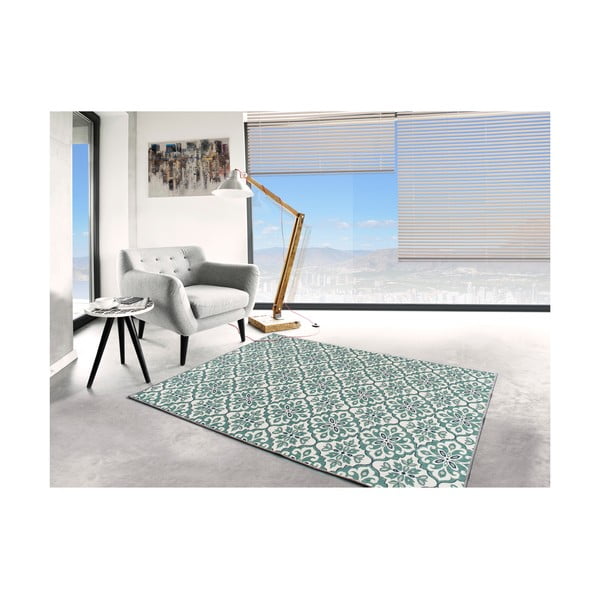 Bela univerzalna finska preproga, primerna za uporabo na prostem, 170 x 120 cm-image-2