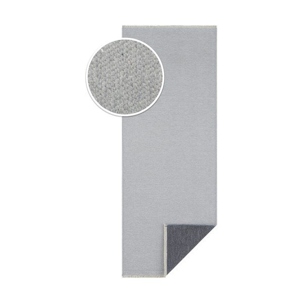Siv obojestranski tekač Hanse Home Duo, 80 x 300 cm-image-4