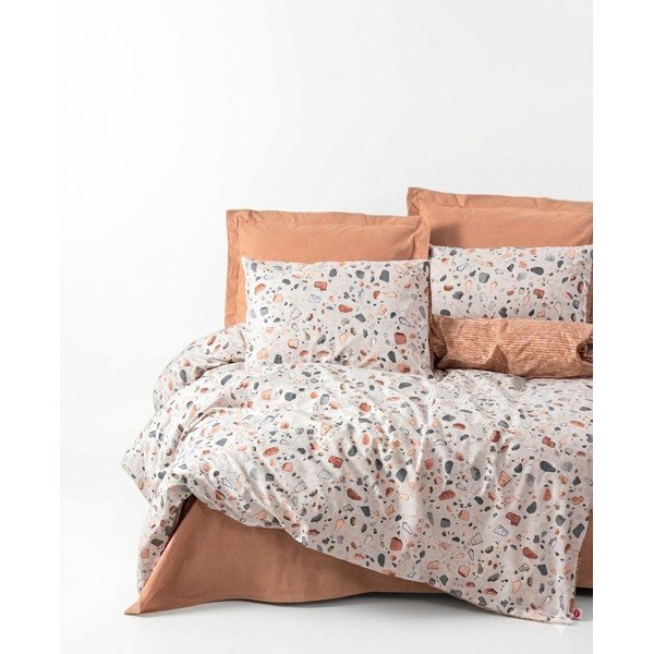 Podaljšana posteljnina za zakonsko posteljo iz renforce bombaža 240x220 cm Earth-Inspired Calm – Mila Home Luxury