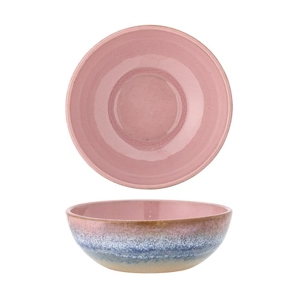 Svetlo rožnata lončena skledica 525 ml Paula – Bloomingville-image-4