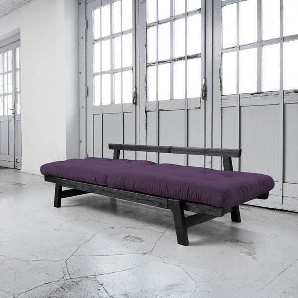 Kavč postelja Karup Step Black/Purple-image-2