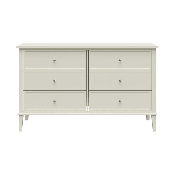 Bela nizka komoda 138x84 cm Franklin – Støraa