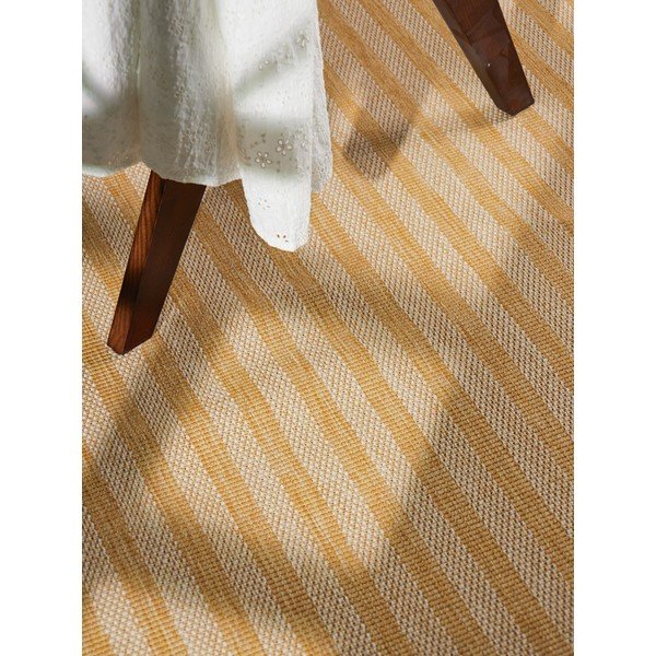 Oker rumena/kremno bela notranja in zunanja preproga 120x170 cm Haringey Linley – Ted Baker-image-3