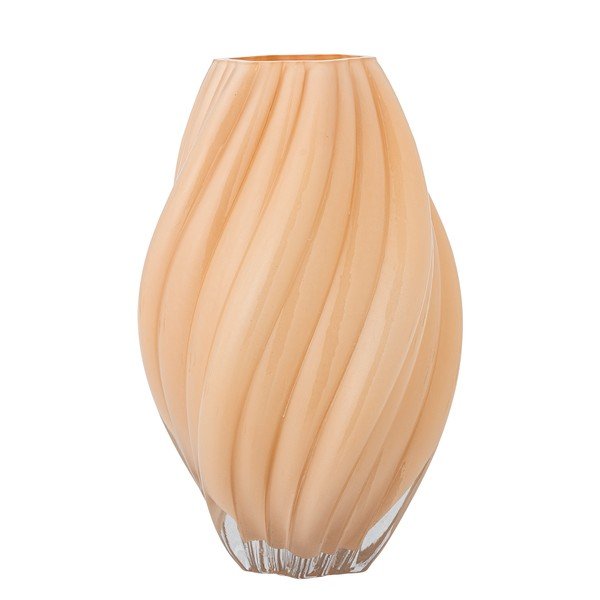 Oranžna steklena vaza (višina 30 cm) Kanji – Bloomingville