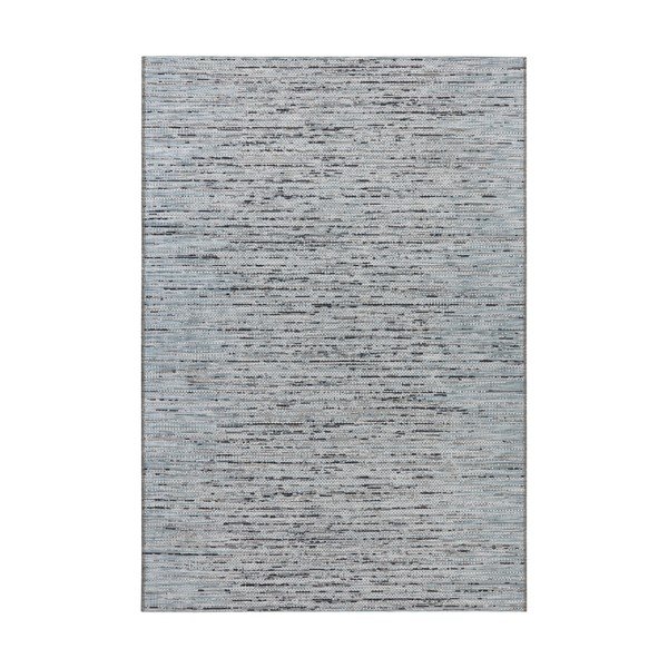 Antracitno modra preproga za zunanjo uporabo Elle Decoration Curious Laval, 77 x 150 cm