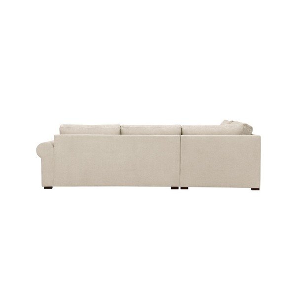 Bež Windsor & Co Zofe Hermes, kotna zofa, desni kot-image-1