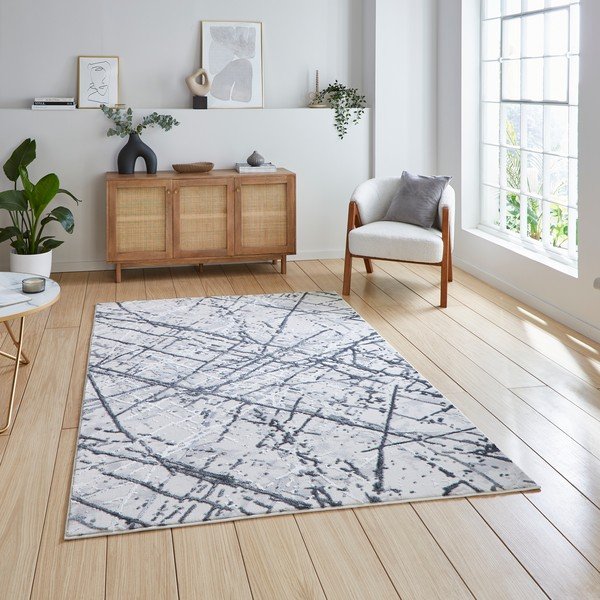 Svetlo siva preproga 120x170 cm Artemis – Think Rugs-image-1