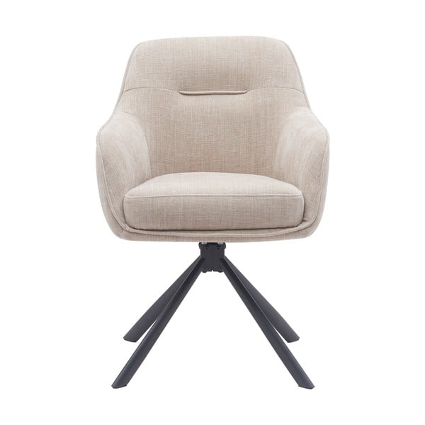 Kremno beli oblazinjeni jedilni stoli v kompletu 2 ks Avola – Unique Furniture-image-1