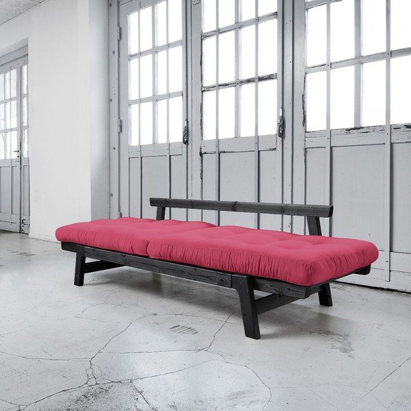 Kavč postelja Karup Step Black/Magenta-image-2