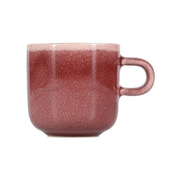 Bordo rdeča skodelica iz kamenine 220 ml Duna – ONA