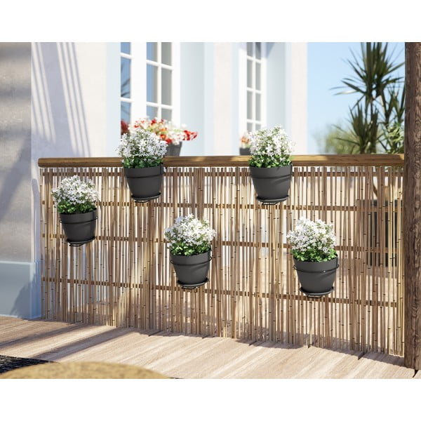 Viseči cvetlični lonec iz reciklirane plastike ø 20 cm Capri – Artevasi-image-2