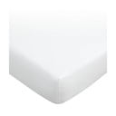 Bela napenjalna rjuha iz egiptovskega bombaža 90x190 cm – Bianca