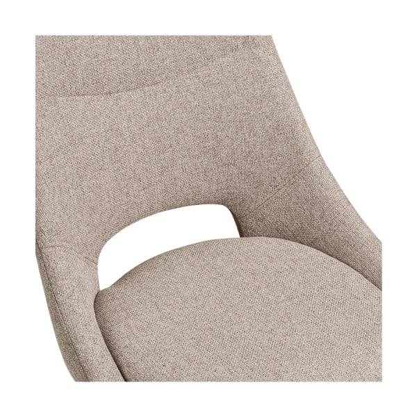 Bež oblazinjen jedilni stol Dokka – House Nordic-image-4