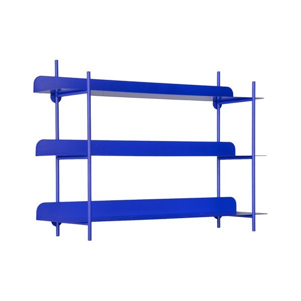 Modra večnivojska kovinska polica 60 cm Cool Retro – PT LIVING