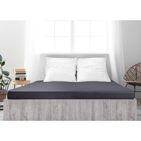 Antracitno siva rjuha 90x200 cm – B.E.S.-image-2