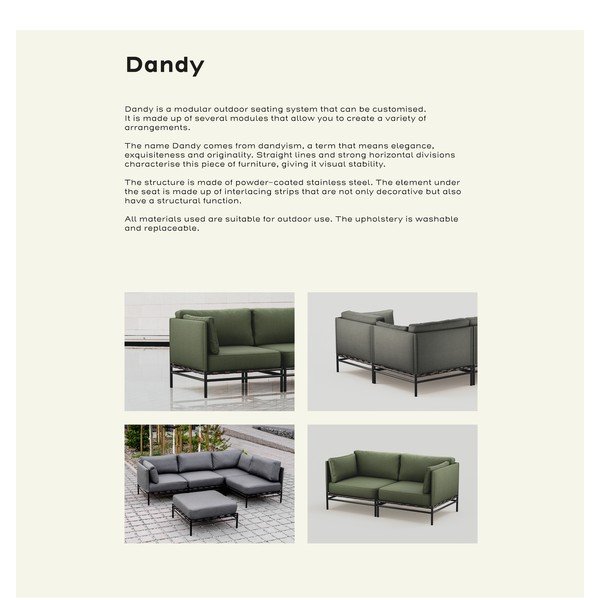 Bež vrtni podstavek za noge Dandy – Sit Sit-image-1