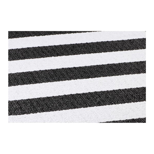 Črno-bel zunanji tekač Narma Birkas, 70 x 150 cm-image-1