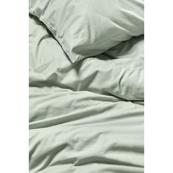 Žajbljevo zelena bombažna posteljnina Bonami Selection, 200 x 200 cm-image-1