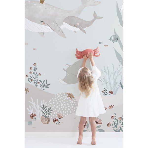 Otroška tapeta 400 cm x 248 cm Dreamy Seabed – Lilipinso-image-3