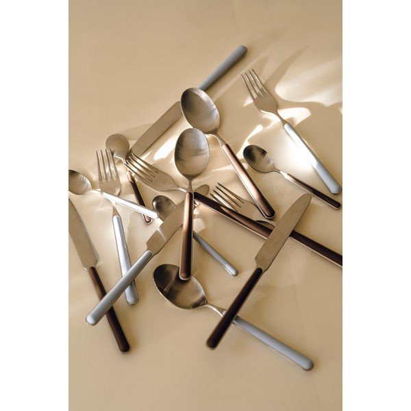 Rjav/v srebrni barvi pribor 4 ks iz nerjavečega jekla za 1 osebo Noli – noo.ma-image-3