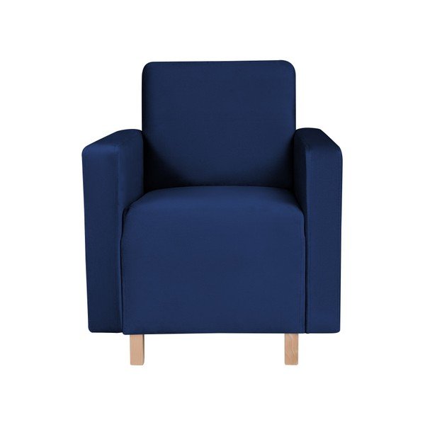 Temno moder fotelj Kooko Home Massimo-image-3