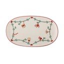 Pladenj z božičnim motivom iz kamenine 23x38,5 cm Yule – Bloomingville