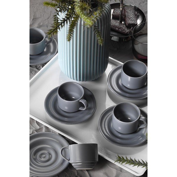Modre skodelice v kompletu za espresso 6 ks 75 ml – Kütahya Porselen-image-1