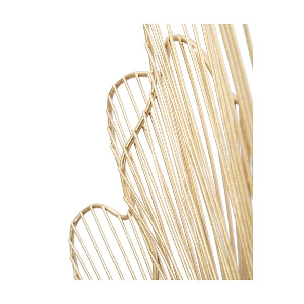 Mauro Ferretti Glam Leaf stensko okrasje v zlati barvi, 69 x 62 cm-image-2