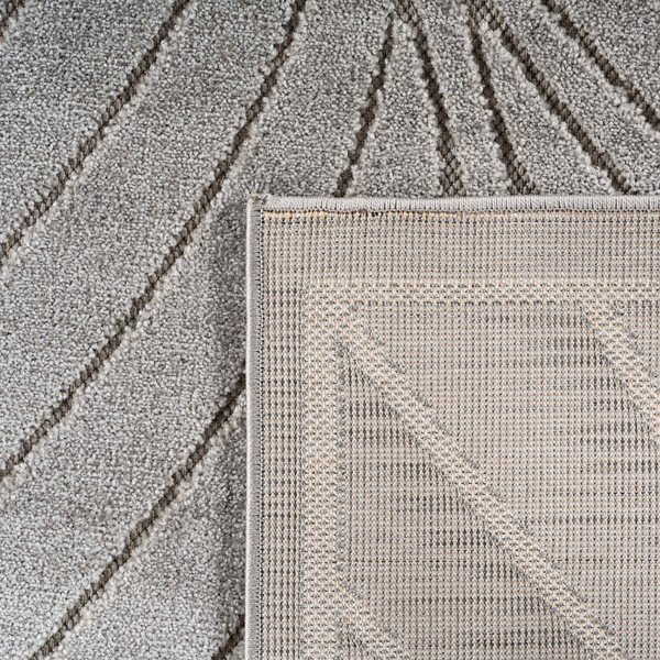 Zunanji in notranji tekač v srebrni barvi 80x250 cm Nova 1204 – Ayyildiz Carpets-image-3