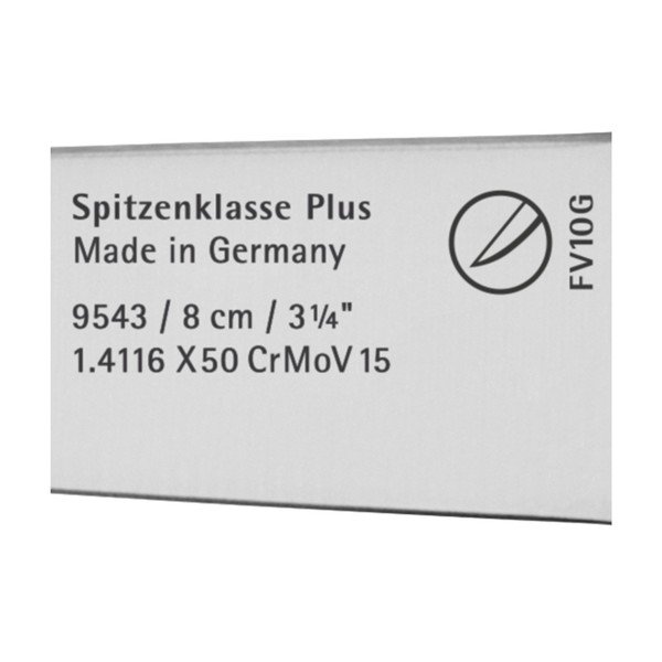 Nož za zelenjavo iz posebej kovanega nerjavečega jekla WMF Spitzenklasse Plus, dolžine 8 cm-image-1