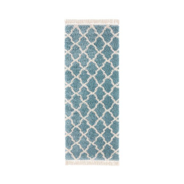 Modri tekač Mint Rugs Marino, 80 x 200 cm