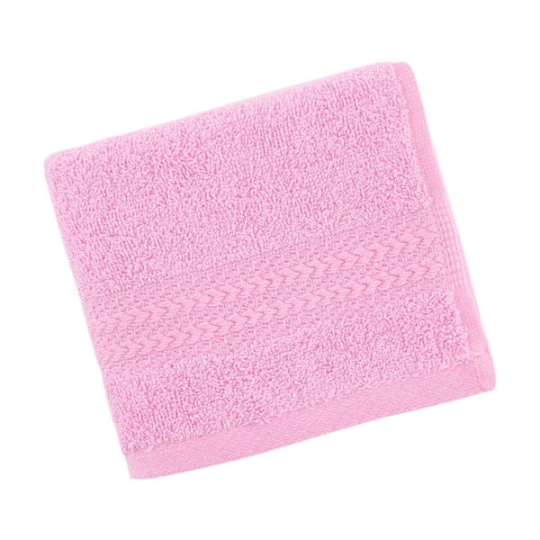 Rožnata brisača iz čistega bombaža Foutastic, 30 x 50 cm-image-2