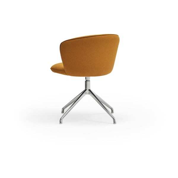 Gorčično rumeni oblazinjeni jedilni stoli v kompletu 2 ks Add – Teulat-image-3