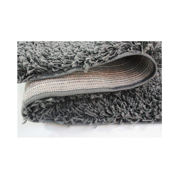 Temno siva preproga Flair Rugs Cariboo Charcoal, 120 x 170 cm-image-1