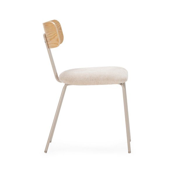 Bež/v naravni barvi oblazinjen jedilni stol Olimpia – MOME-image-1