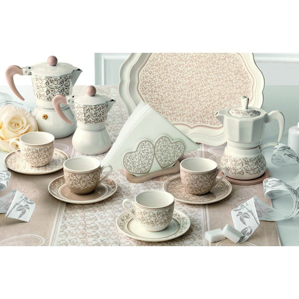 Komplet sladkornice in vrčka za mleko Riccioli di Fata – Brandani-image-1