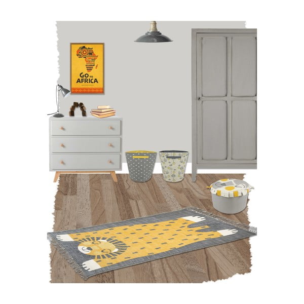 Otroška ročno potiskana preproga Nattiot Baba, 110 x 170 cm-image-2