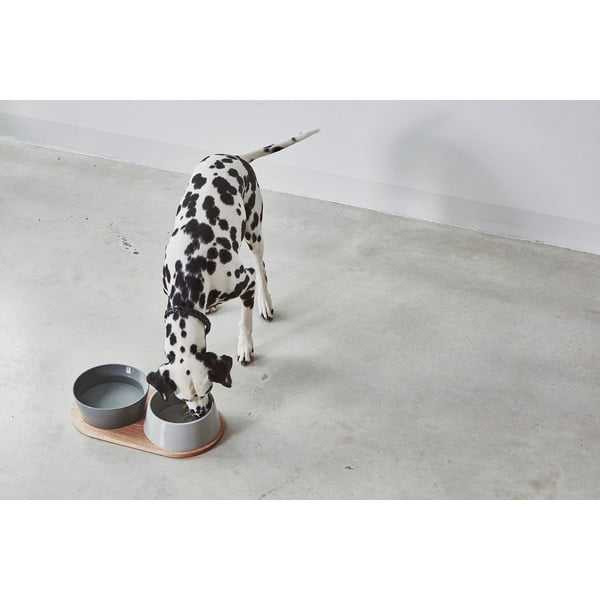 Podloga za pasjo/mačjo posodo 24x46 cm Doppio Oak Natural M/L – MiaCara-image-4