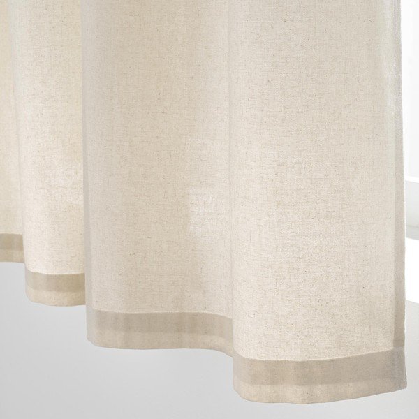 Zavesa v naravni barvi 140x180 cm Atlas – douceur d'intérieur-image-2