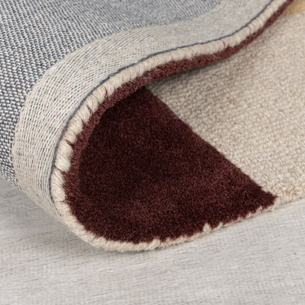 Vijolična ročno tkana volnena preproga 120x170 cm Glow Purple Multi – Flair Rugs-image-3